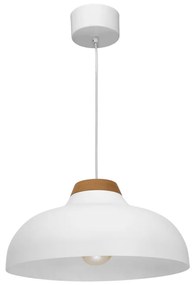 Luster na lanku BURGOS 1xE27/60W/230V biela