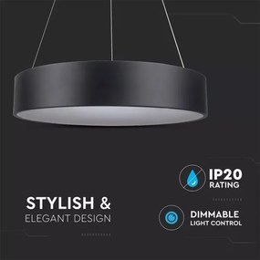 LED Stmievateľný luster na lanku 1xLED/20W/230V