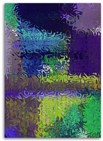 Gario Obraz na plátne Fialová abstrakcia Rozmery: 40 x 60 cm
