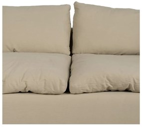 Béžová ľanová pohovka 212 cm – Ixia