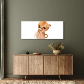 Obraz - Akvarelové zvieratko N⁰6 (120x50 cm)