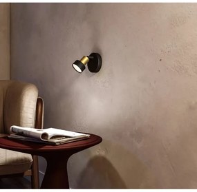 Philips - Bodové svietidlo CONDUIT 1xGU10/5W/230V čierna/mosadz