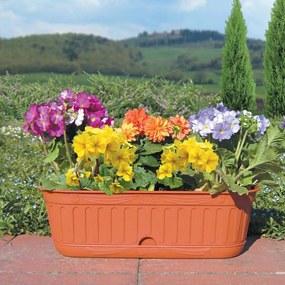 BAMA Hrantík ETIKA LV, farba terracotta Množstvo: 2 ks, Rozměry: 48 cm