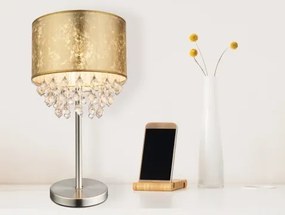 Stolová  lampa Amy 32x56 cm, zlatá%