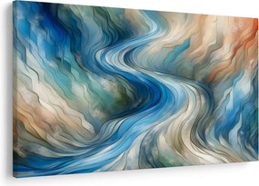 Obraz - Abstraktný prúd (90x60 cm)