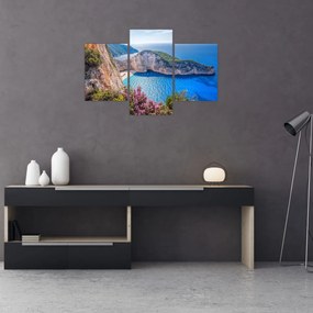 Obraz - Pláž Navagio, Grécko (90x60 cm)