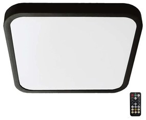 LED Kúpeľňové stropné svietidlo so senzorom LED/36W/230V 4000K IP44 čierna