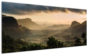 Obraz - Kubánske vrcholky (120x50 cm)