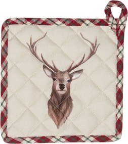 Chňapka - podložka s jeleňom Cosy Lodge - 20 * 20 cm