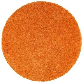 Oranžový koberec Universal Aqua Liso, ø 100 cm