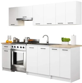 Spodná kuchynská skrinka s doskou OLIWIA S50 SZ1 biela