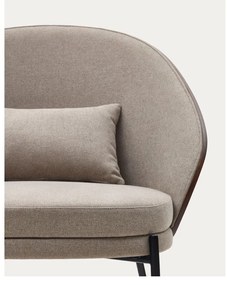 Svetlohnedé kreslo Eamy – Kave Home