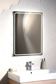 Sapho Sapho, GEMINI LED podsvietené zrkadlo 600x800mm, GM060