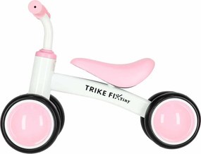 KIK Trike Fix Tiny V2 detské bežecké odrážadlo, ružovo-biele