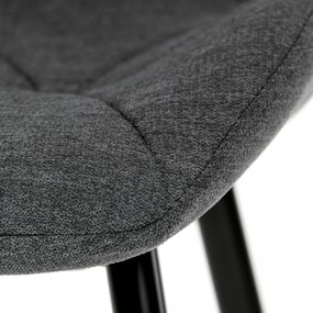 Sada jedálenských stoličiek CT-285 GREY2, 4 ks