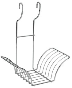 Závesný držiak na pokrievky z pochrómovanej ocele Lonardo – Metaltex