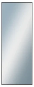 DANTIK - Zrkadlo v rámu, rozmer s rámom 60x160 cm z lišty Hliník čierna (7022021)