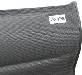 Doppler SALERNO MIAMI sivé - záhradná hliníková sedacia súprava 6+1/stôl 150 x 90