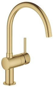 Drezová batéria GROHE Minta s otočným ramienkom kartáčovaný Cool Sunrise 32917GN0