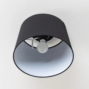 Brilagi - LED prisadený luster CERIA 1xE27/40W/230V priemer 30 cm čierna