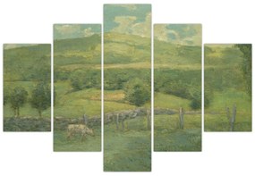 Obraz - Julian Alden Weir, Obweebetuck, reprodukcia (150x105 cm)