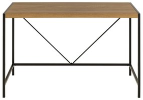 Pracovný stôl v dekore duba 60x120 cm Bahamas – Actona