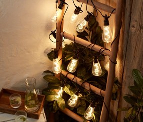 Svetelná reťaz s LED žiarovkami s vláknom