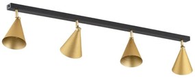 Argon 1807 - Bodové svietidlo LUCINDA 4xE14/7W/230V zlatá