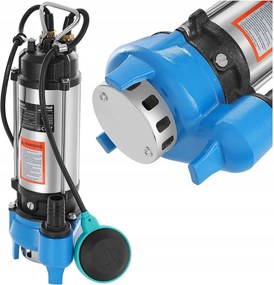Čerpadlo do žumpy 250 W s plavákom Liatinová výška zdvihu 8,5 m Geko