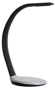 Lucide 18671/07/30 - LED stolná lampa ZOFT 1xLED/7W/230V čierna