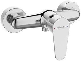 Kuchinox Fresno, nástenná sprchová batéria 150mm, chrómová, LAV-BQF_040D