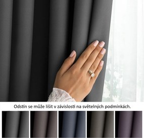 Záves Carli s dizajnovými pútkami 140x250 cm - výber z 10 prevedení