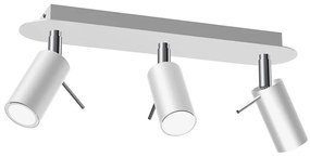 Bodové svietidlo PRESTON 3xGU10/MR11/40W/230V biela