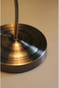 Stolová lampa so skleneným tienidlom v zeleno-mosadzovej farbe (výška 49 cm) Vela – Markslöjd