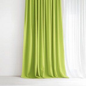 Goldea veľkonočný dekoračný záves - zelený 200x150 cm