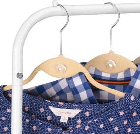 Stojan na oblečení BADIS bílý