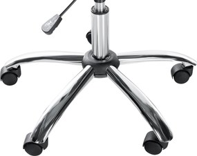 Pracovná stolička Lazio koženka - čierna