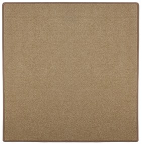 Vopi, Kusový koberec Eton béžový 70 štvorec, 200x200, béžová, chodba / predsieň