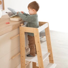 Biela bambusová učiaca veža – Roba