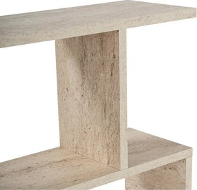 Bočný stolík Mania Travertine