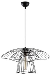 Závěsný lustr Tel II černý