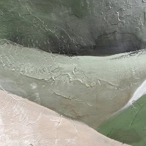 Ručne maľovaný obraz 90x120 cm Green Field – Malerifabrikken