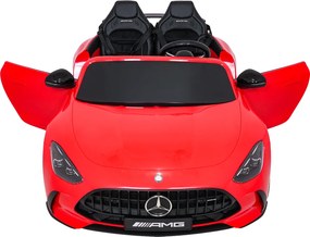 Ramiz Mercedes-Benz GT63 AMG elektrické autíčko pre deti červené