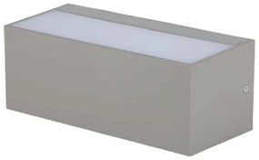 LED Vonkajšie nástenné svietidlo LED/12W/230V 6400K IP65