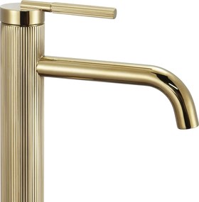 Rea Argon, vysoká umývadlová batéria h-295, zlatá lesklá, REA-B7803