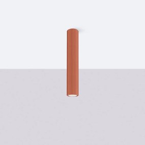 Bodové svietidlo v tehlovej farbe Gleam – Sollux