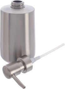 Dávkovač mydla z nehrdzavejúcej ocele v matne striebornej farbe 450 ml – Orion