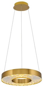 LED luster na lanku JESI LED/35W/230V 3000K pr. 40 cm bronzový