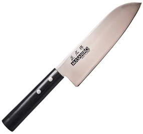 Masahiro Sankei Santoku nůž 165 mm černý [35841]