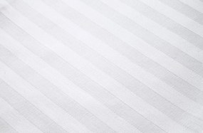 Povlak na vankúš Atlas Grádl biely prúžok 2 cm